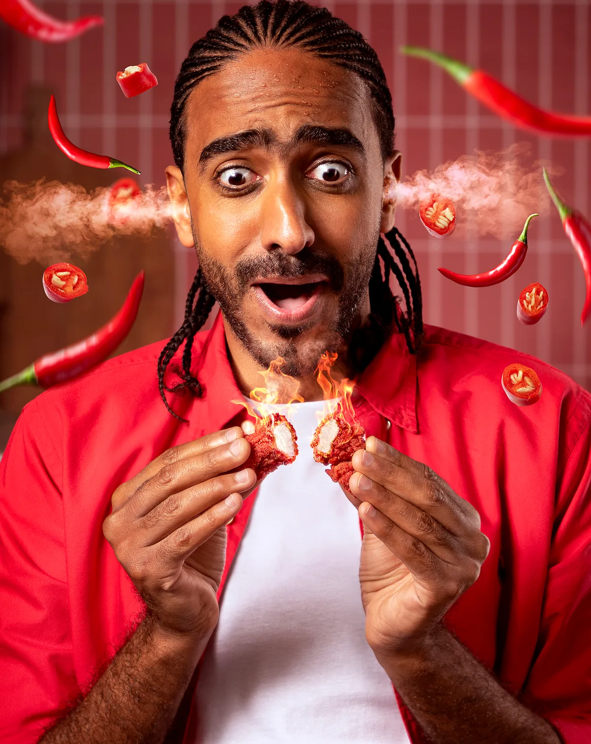 Americana food and beverage retouching by Ahmed Kunhamed